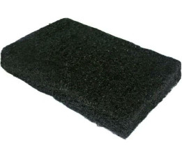 Kleine Scrub pad grof zwart